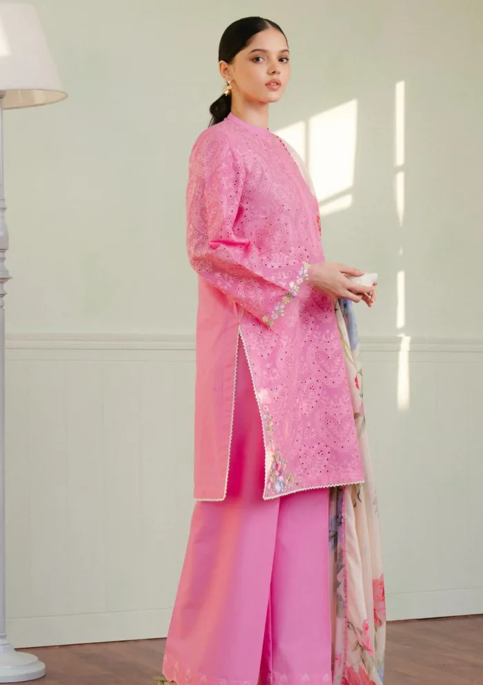 Coco By Zara Shahjahan Unstitched 25 -Tina-3A Luxury Lawn Collection - Image 3