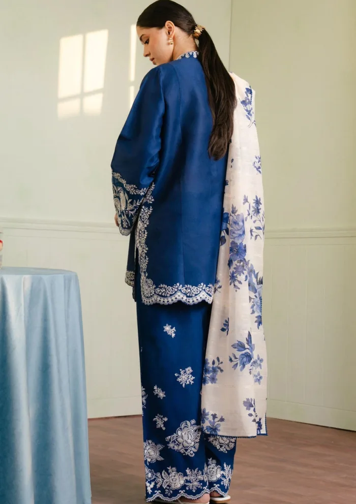 Coco By Zara Shahjahan Unstitched 25 -Meadow-8B Luxury Lawn Collection - Image 4