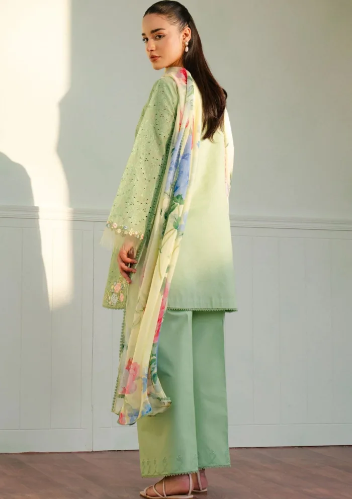 Coco By Zara Shahjahan Unstitched 25 -Tina-3B Luxury Lawn Collection - Image 4