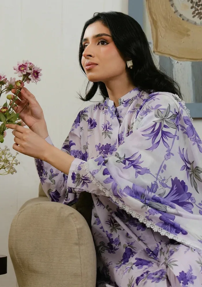 Cross Stitch CSD25 03 Floral Ardent Daily Wear Luxury Lawn Collection - Image 3