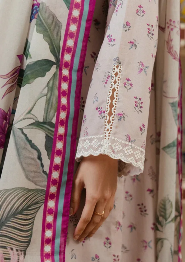 Cross Stitch CSD25 06 Lilac Horizon Daily Wear Luxury Lawn Collection - Image 3