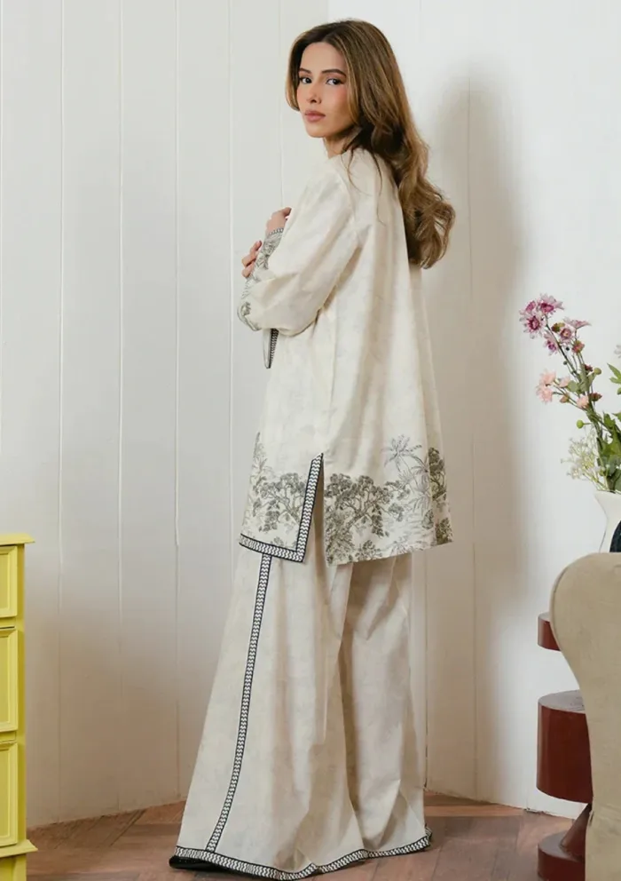 Cross Stitch CSD25 11 Bisque Tale Daily Wear Luxury Lawn Collection - Image 2