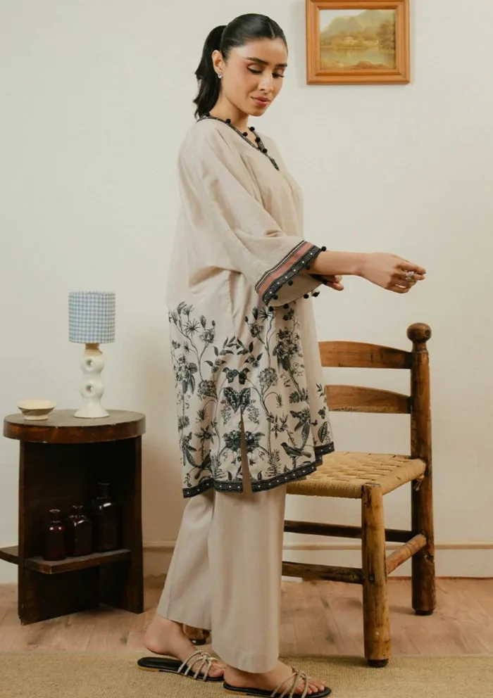 Cross Stitch CSD25 14 Silver Cloud Daily Wear Luxury Lawn Collection - Image 2
