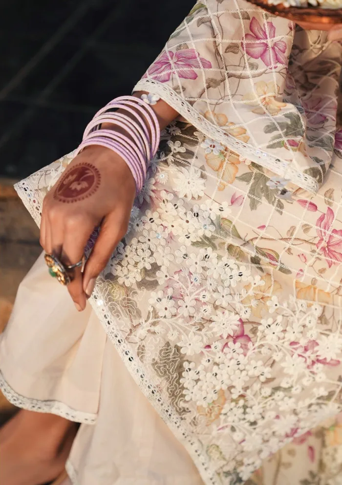 Cross Stitch LILY LUX Eid Unstitched 25 Luxury Lawn Collection - Image 2