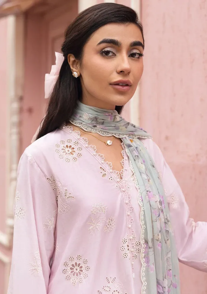 Cross Stitch SOFT PETAL Unstitched Premium 25 Luxury Lawn Collection - Image 5