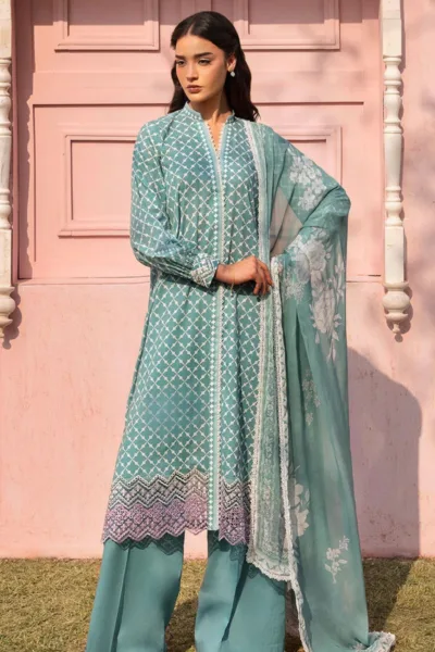 Cross Stitch TEAL GRACE