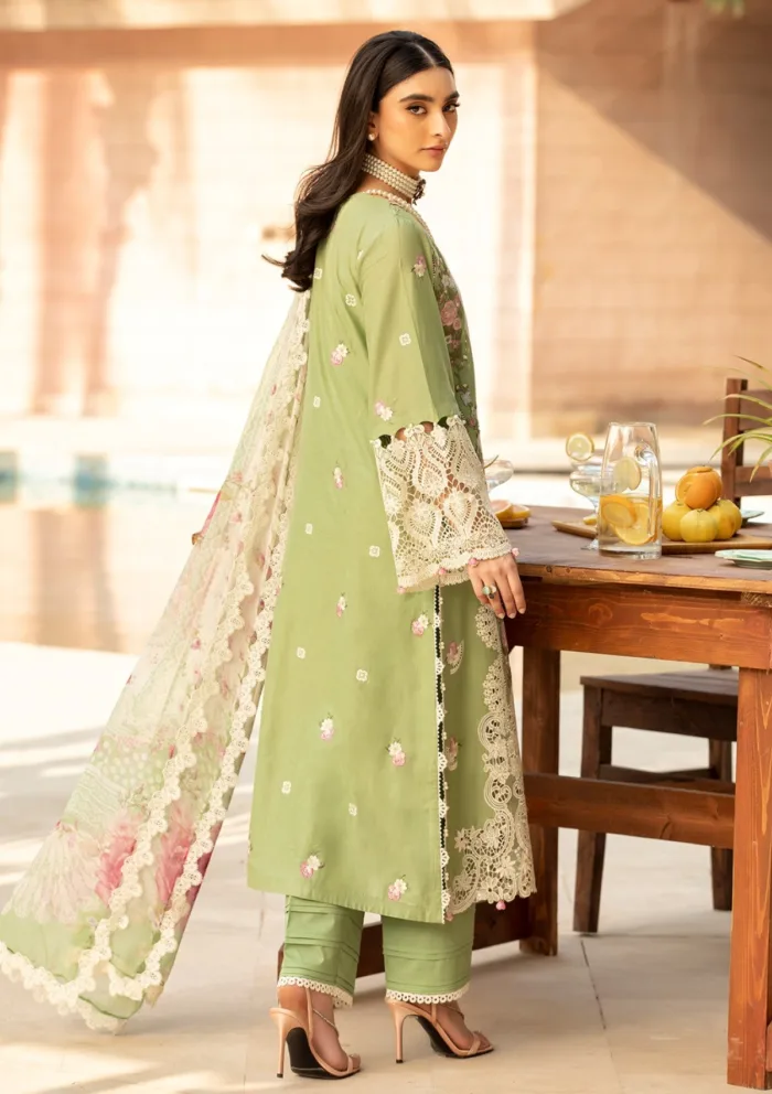 Elaf Premium ELM 08 Fizzah Luxury Lawn 25 Collection - Image 2