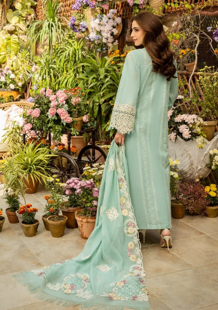 Elaf Premium ELM 7A Zarafshan Luxury Lawn 25 Collection - Image 2