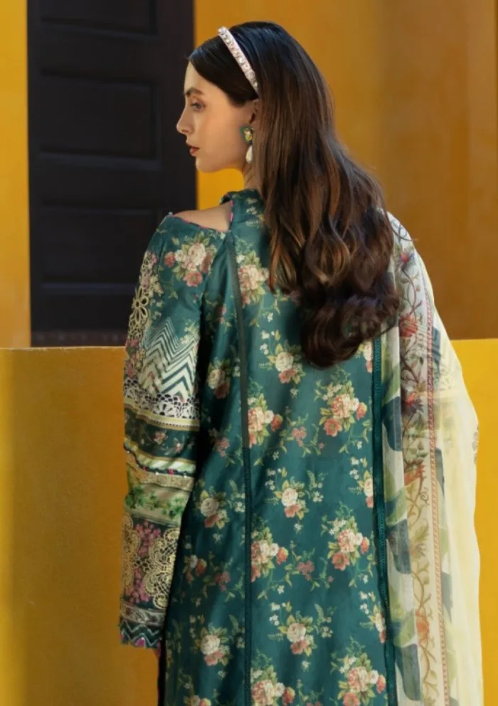 Elaf Premium Embroidered ETS 7A STAY CURIOUS Signature Luxury Lawn Collection - Image 3