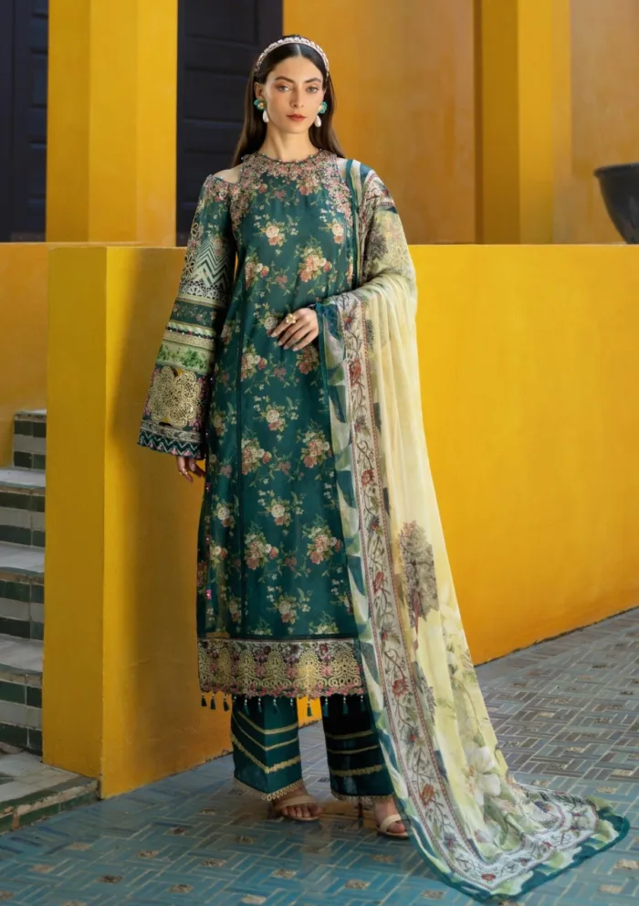 Elaf Premium Embroidered ETS 7A STAY CURIOUS