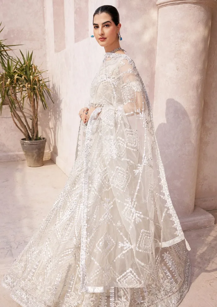 Emaan Adeel Mirha -MH 201 Luxury Lawn Collection - Image 5