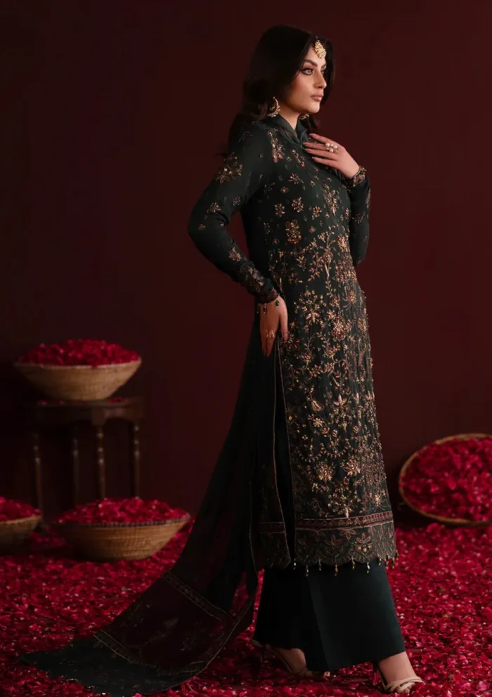 Emaan Adeel Kavya Nooresha Luxury Lawn Collection - Image 3