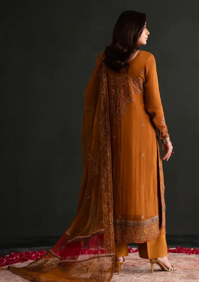 Emaan Adeel Zarang Nooresha Luxury Lawn Collection - Image 2