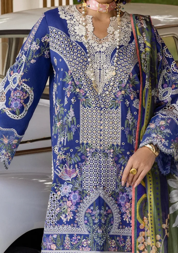 Esmel Luxe 25 ESL2502 Veni Vidi Amavi Mon Tresor Luxury Lawn Collection - Image 4
