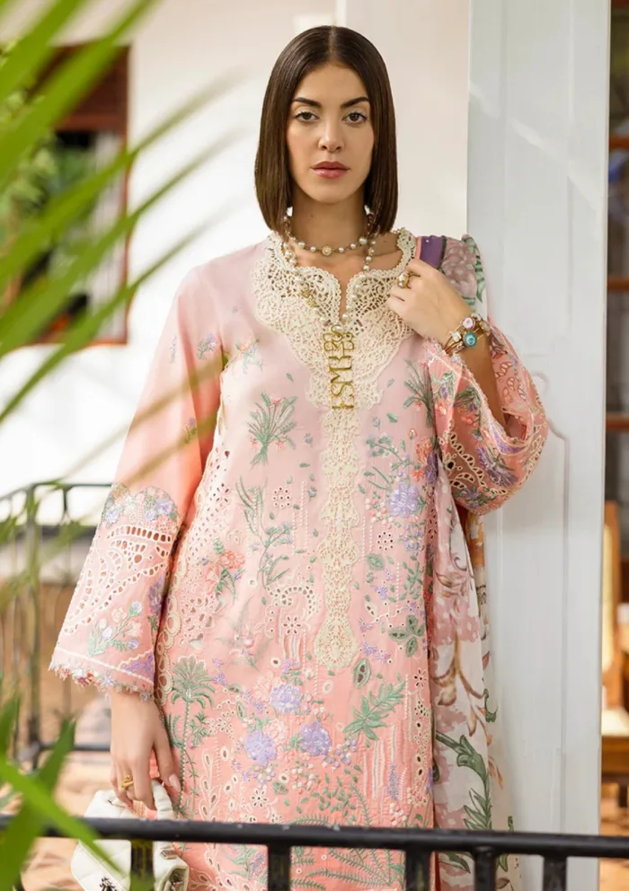 Esmel Luxe 25 ESL2503 Coup De Foudre Mon Tresor Luxury Lawn Collection - Image 2