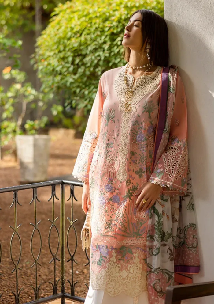 Esmel Luxe 25 ESL2503 Coup De Foudre Mon Tresor Luxury Lawn Collection - Image 4