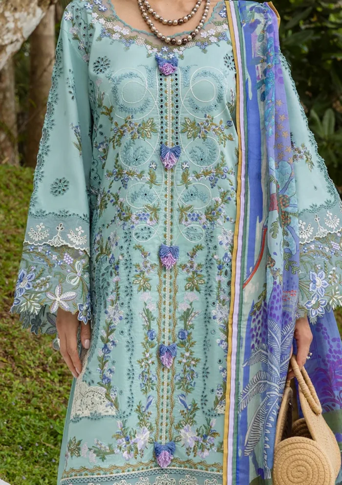 Esmel Luxe 25 ESL2505 Memento Vivere Mon Tresor Luxury Lawn Collection - Image 4