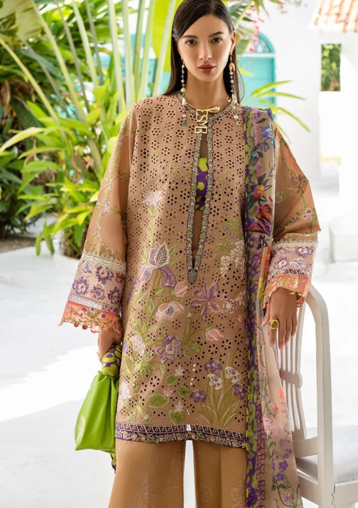 Esmel Luxe 25 ESL2507 Hakuna Ma Coffee Mon Tresor Luxury Lawn Collection - Image 2