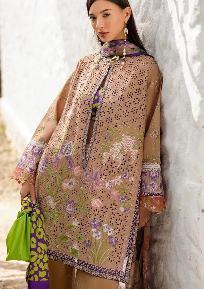 Esmel Luxe 25 ESL2507 Hakuna Ma Coffee Mon Tresor Luxury Lawn Collection - Image 3