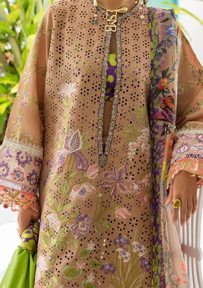 Esmel Luxe 25 ESL2507 Hakuna Ma Coffee Mon Tresor Luxury Lawn Collection - Image 4