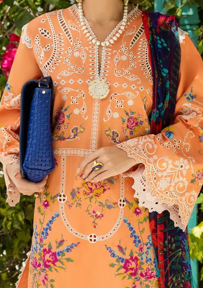Esmel Luxe 25 ESL2511 Que Sera Mon Tresor Luxury Lawn Collection - Image 4
