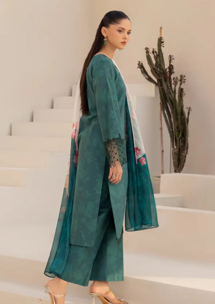 Esra DEP25 01 Dastaan Luxury Lawn Collection - Image 2