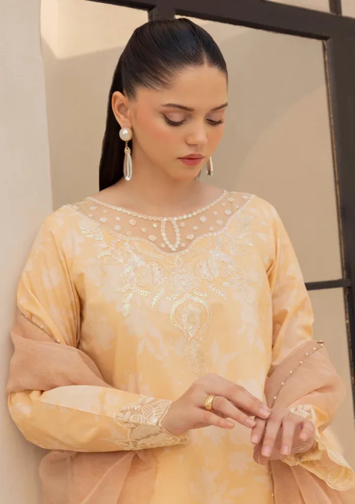 Esra DEP25 02 Dastaan Luxury Lawn Collection - Image 2
