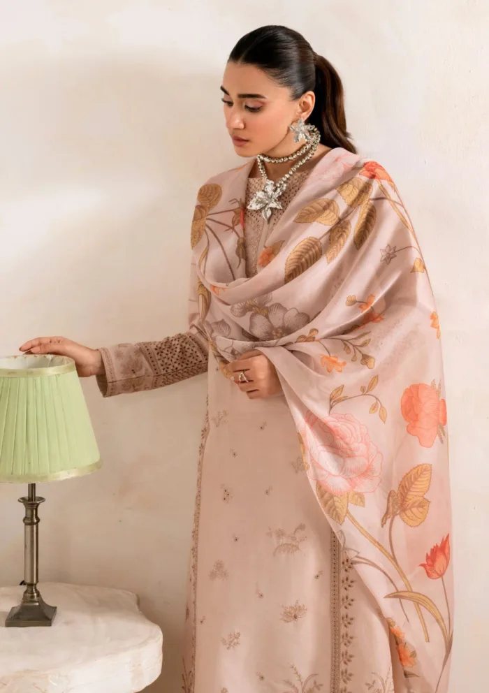 Esra EM25 02 Mizaj Luxury Lawn Collection - Image 3