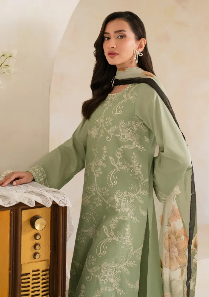 Esra EM25 04 Mizaj Luxury Lawn Collection - Image 3