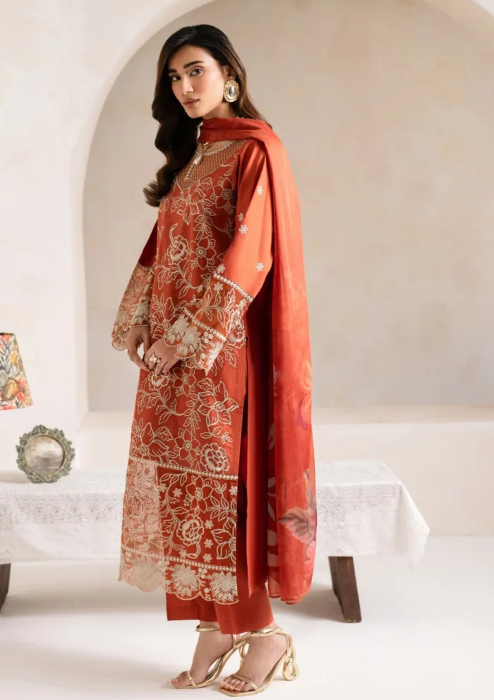 Esra EM25 07 Mizaj Luxury Lawn Collection - Image 3