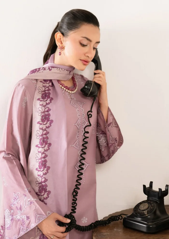 Esra EM25 08 Mizaj Luxury Lawn Collection - Image 3