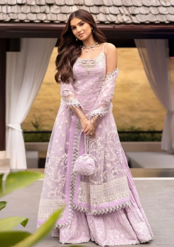 Faiza Saqlain Soma Zinnia Luxury 25 Lawn Collection - Image 4