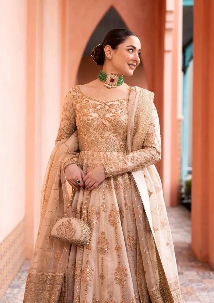 Faiza Saqlain Wedding Jenaya Neorah Luxury Lawn Collection - Image 4