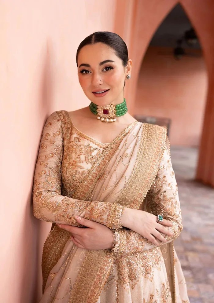 Faiza Saqlain Wedding Jenaya Neorah Luxury Lawn Collection - Image 5