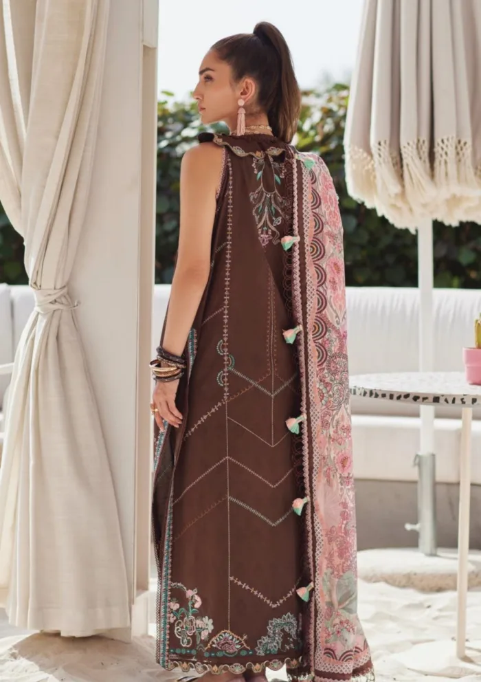 Farah Talib Aziz FTL25 08 Luella Lindtt Luxury Unstitched Lawn Collection - Image 2