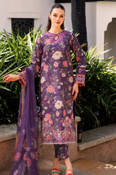 Farasha Eid Summer 25 Majestic Purple