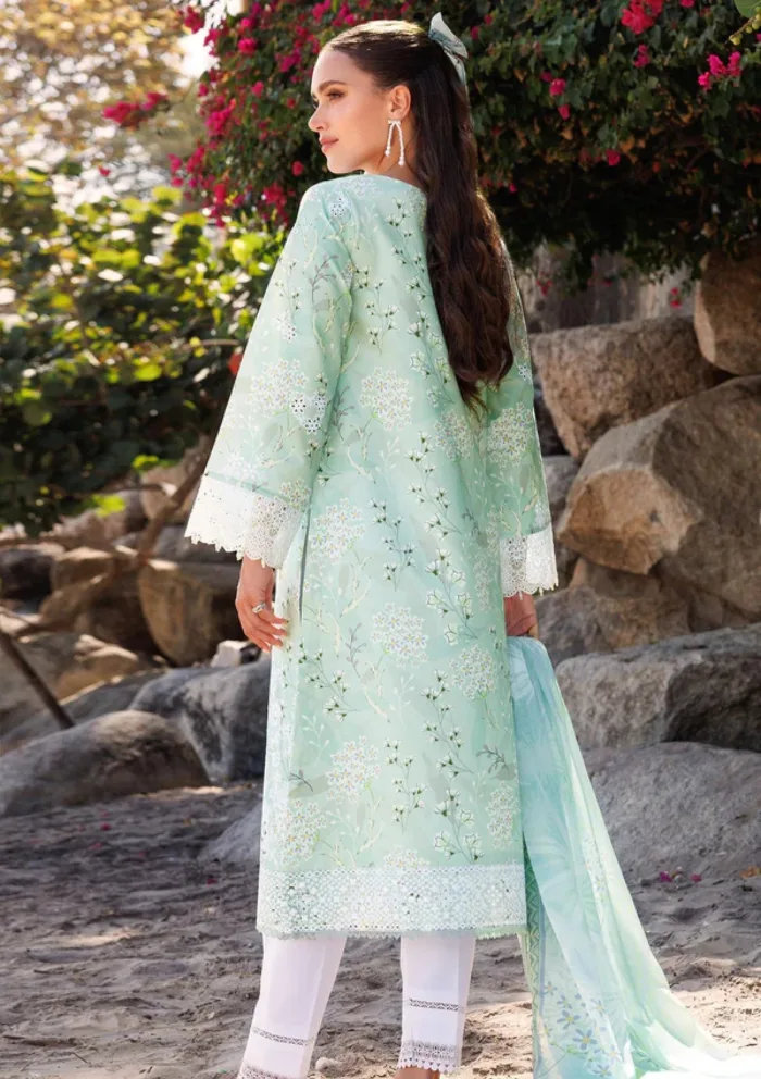 Farasha Eid Summer 25 Tulip Glow Aurea Luxury Lawn Collection - Image 2