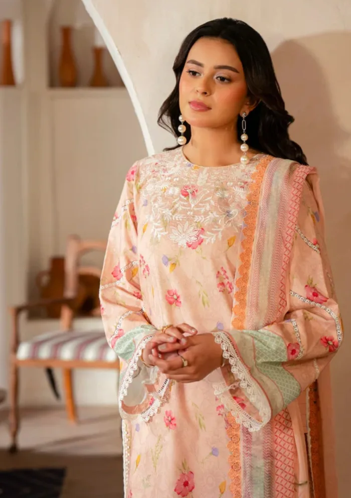 Florent 02 Zync Daily Wear 25 Luxury Lawn Collection - Image 2
