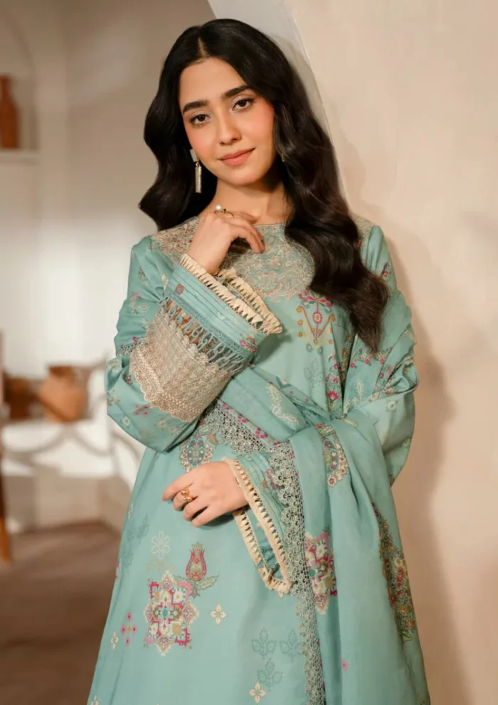 Florent 03 Zync Daily Wear 25 Luxury Lawn Collection - Image 2