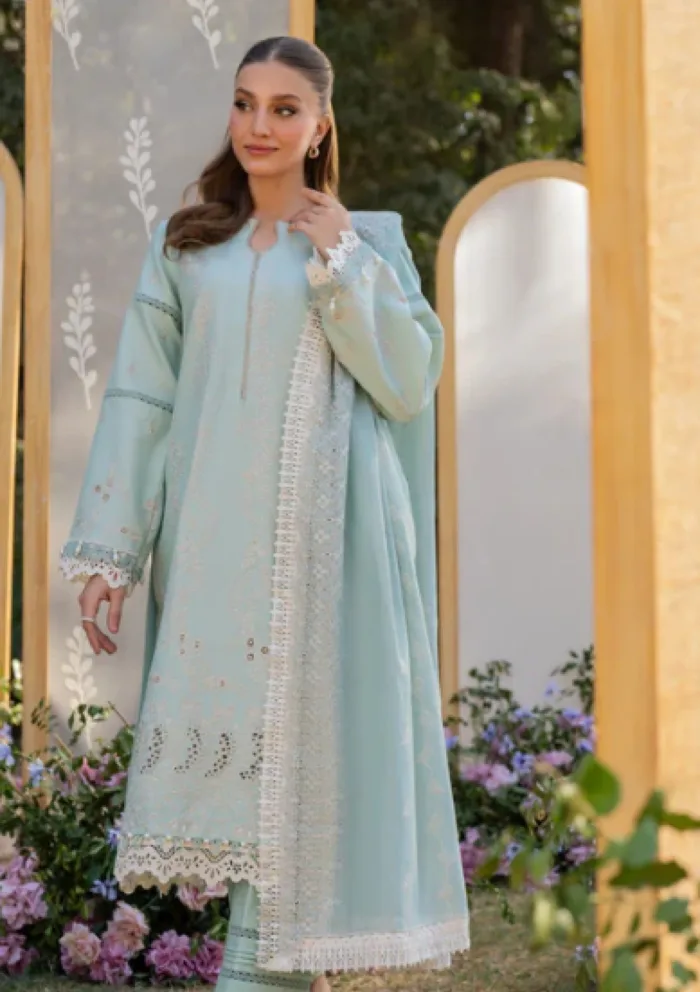 Florent Chikankari 25 FCK 1A Reveerie Luxury Lawn Collection - Image 4