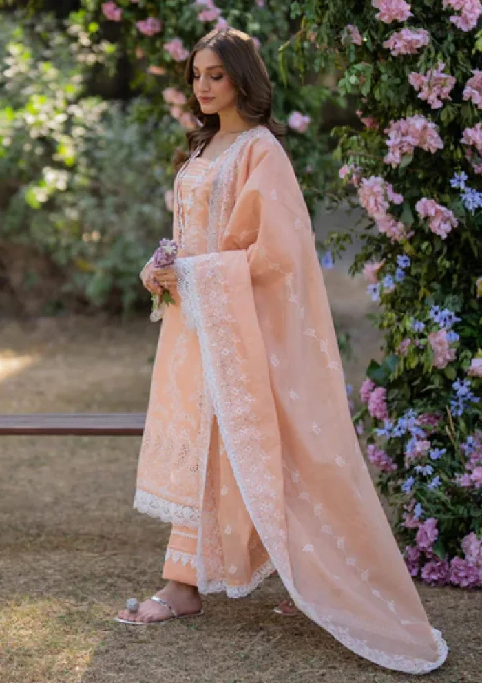 Florent Chikankari 25 FCK 1B Reveerie Luxury Lawn Collection - Image 2
