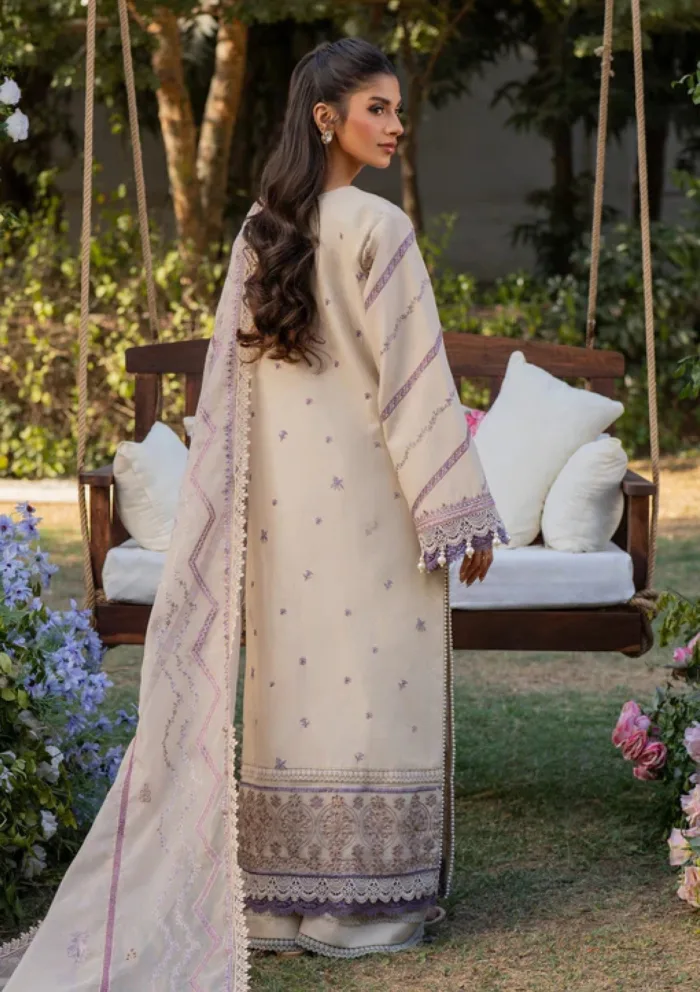 Florent Chikankari 25 FCK 3B Reveerie Luxury Lawn Collection - Image 2