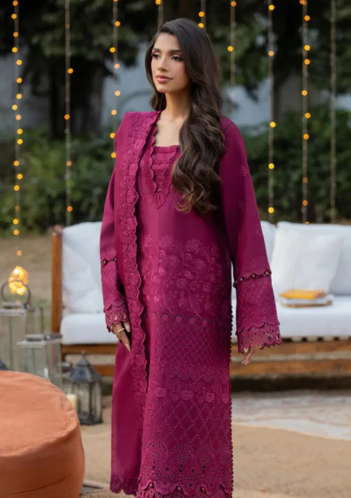 Florent Chikankari 25 FCK 5A Reveerie Luxury Lawn Collection - Image 4
