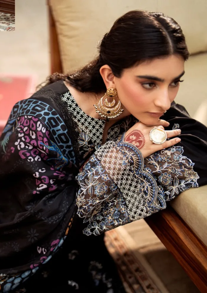 Florent FEE 2A Eid Edit 25 Luxury Lawn Collection - Image 2