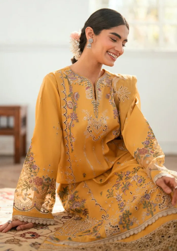 Florent FEE 6B Eid Edit 25 Luxury Lawn Collection - Image 3