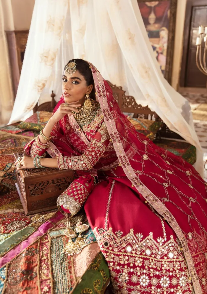 Formal Collection Maria Osama Khan Virsa Amaya Virsa Luxury Lawn Collection - Image 2