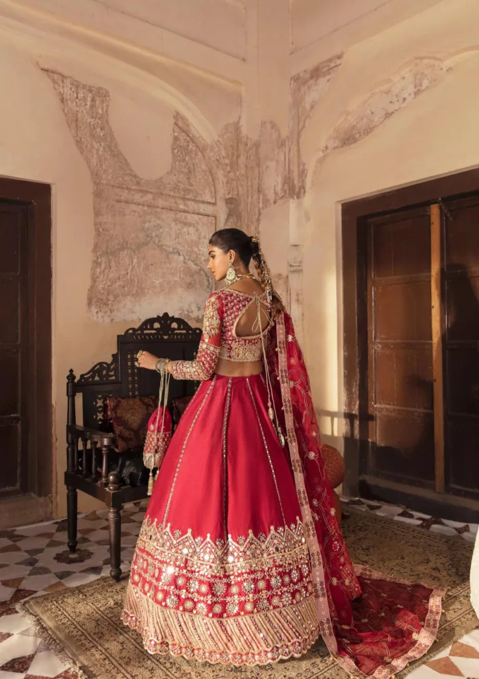 Formal Collection Maria Osama Khan Virsa Amaya Virsa Luxury Lawn Collection - Image 4