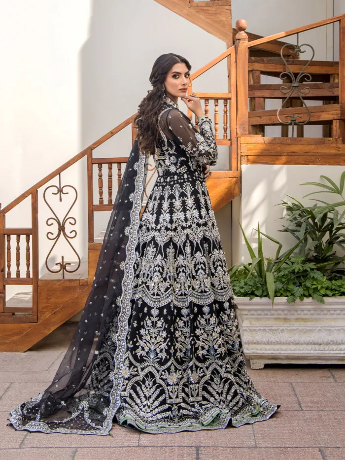 Fozia Khalid Aghoosh Vasl e Yaar Luxury Lawn Collection - Image 4