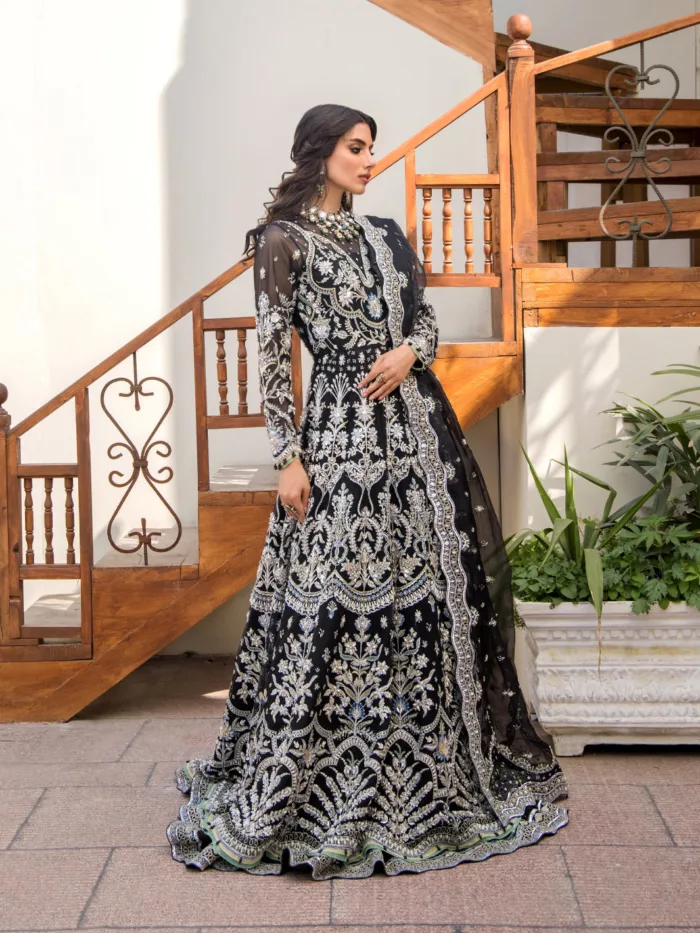 Fozia Khalid Aghoosh Vasl e Yaar Luxury Lawn Collection - Image 6