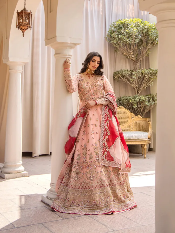 Fozia Khalid Alena Storie D'Amore Luxury Lawn Collection - Image 3
